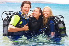 diving wet suits